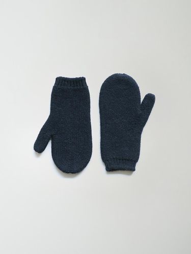 Knit Mittens_Navy - NOTHING WRITTEN - Modalova