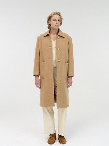 Rohmer Long Wool Coat - Beige - NOTHING WRITTEN - Modalova