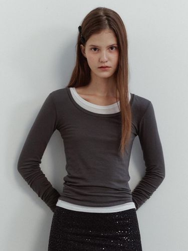 Wool Long Sleeve T-shirt Sets - THETIS - Modalova