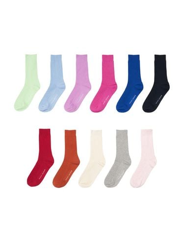 Archive Silket Socks (15 Colors) - Siyazu - Modalova