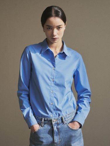 Exclusive] SITP5134 Essential Shirt_Deep Blue - Siyazu - Modalova