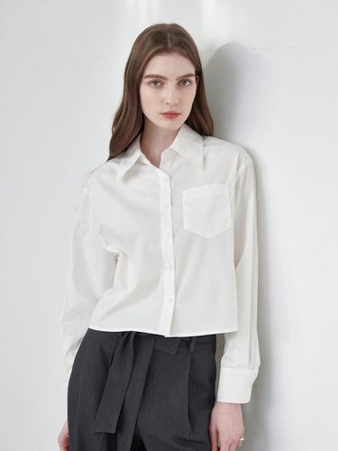 Wrinkle Free Basic Pocket Shirt - LeftSeoul - Modalova