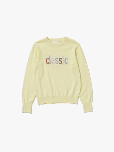 Classic Jacquard Logo Knit - PLAC - Modalova