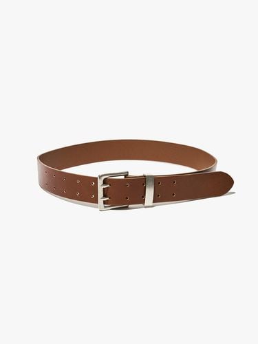 Basic Wide Belt_Brown - PLAC - Modalova