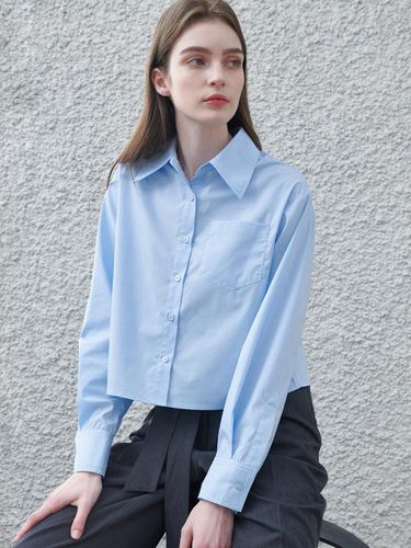 Wrinkle Free Basic Pocket Shirt - LeftSeoul - Modalova