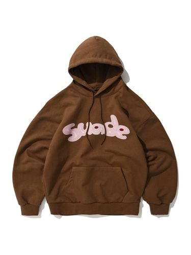 Balloon SUADE Logo Hoodie - Brown - SUADE - Modalova