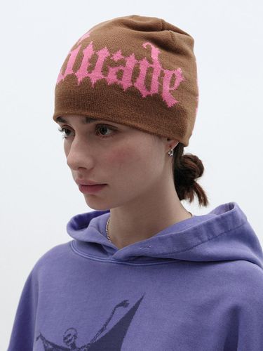 H.O.S Beanie - Brown - SUADE - Modalova