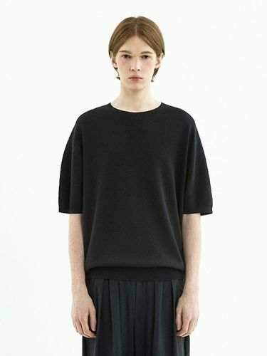 Linen Like Cool Dry Round Knit Top (6 Color) - MINIMAL PROJECT - Modalova