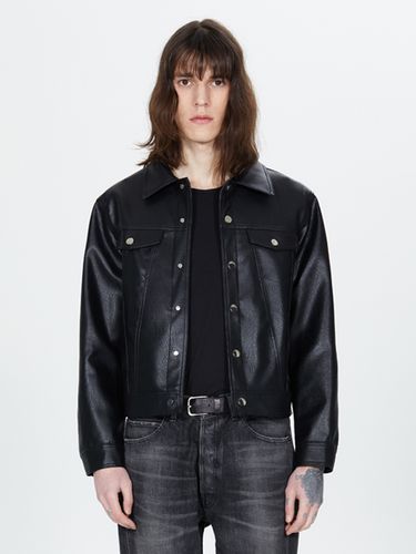 Vegan Leather Blouson_Black - V2 - Modalova