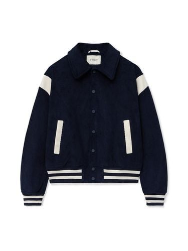 Contemporary Corduroy Varsity Jacket - V2 - Modalova