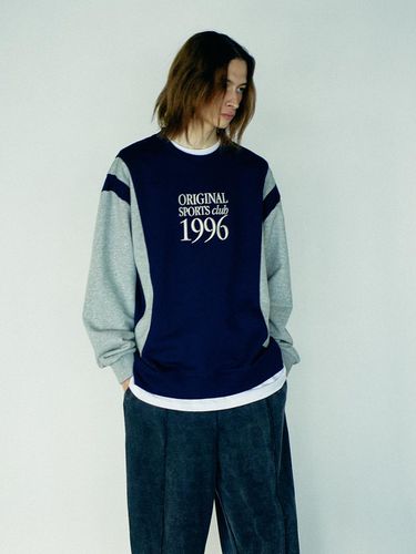 Normal Sweatshirt _ Navy - DEFAULT - Modalova