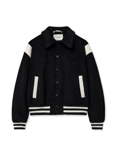 Contemporary Corduroy Varsity Jacket - V2 - Modalova