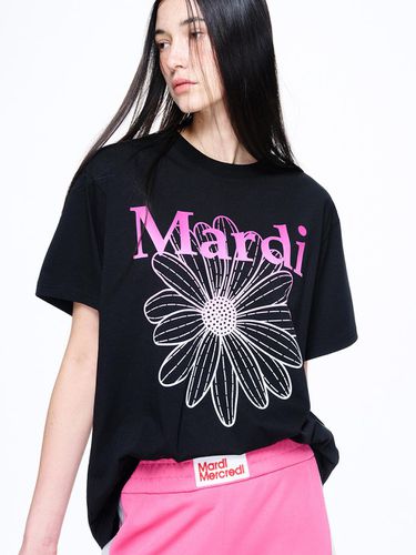 Front Flower Graphic T-shirt - MARDI MERCREDI - Modalova