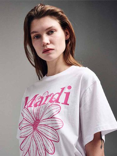 Front Flower Graphic T-shirt - MARDI MERCREDI - Modalova