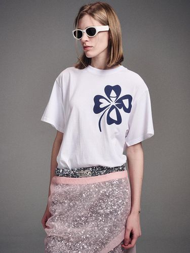 Front Clover Graphic T-shirt - MARDI MERCREDI - Modalova