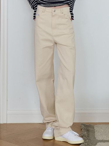 Cotton Semi Wide Pants - EIGHT DAYS A WEEK - Modalova