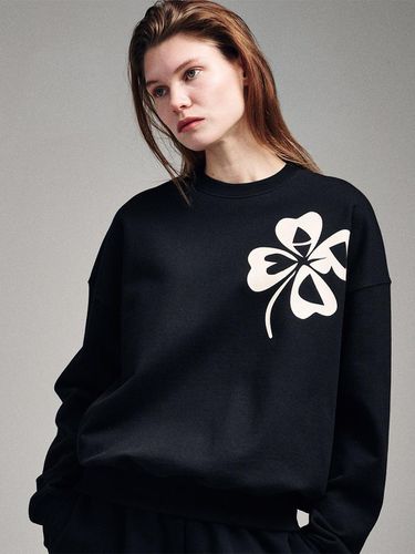 Satin Clover Mardi Sweatshirt - MARDI MERCREDI - Modalova