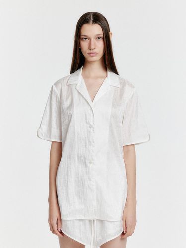 YINDA Short Sleeve Jacquard Shirt - EENK - Modalova