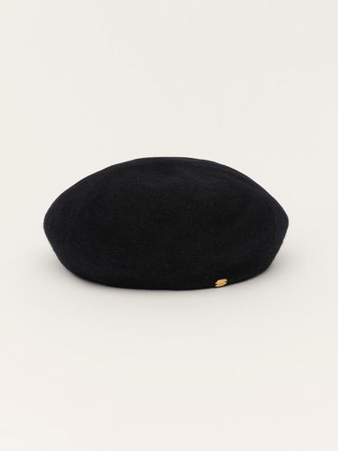 Noir Wool Beret (Black) - sienne - Modalova