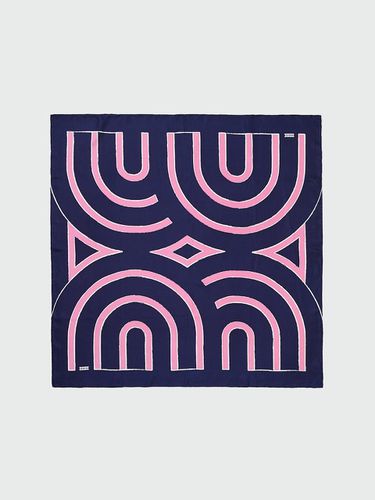 YUE Logo Scarf_Navy - EENK - Modalova