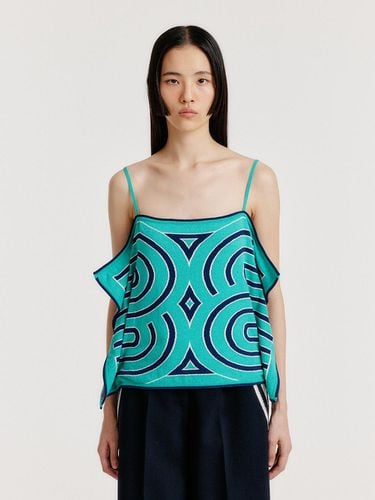 YOON Logo Sleeveless Knit Top - EENK - Modalova