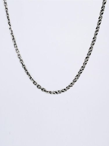 Half & Half Chain Necklace - HARANG - Modalova