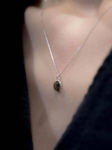 Smoky Quartz Necklace - HARANG - Modalova