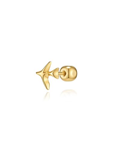 Colombe d'Or Silver Yellow Metal Piercing - hyeres-lor - Modalova