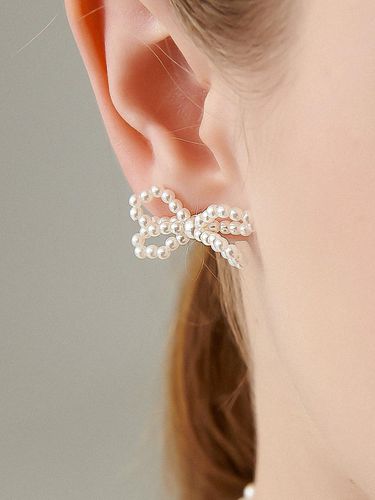 Silver 925] Love Letter Silver Earring - UNI.J - Modalova