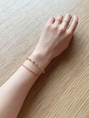 Silver 925] Red Gold Bracelet - Sophiamor - Modalova