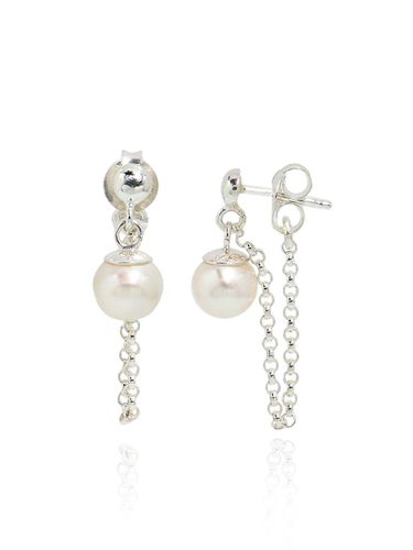 Pearl Ornament Earring - UNI.J - Modalova