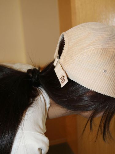 Navi Corduroy Cap_Beige - naviverse - Modalova