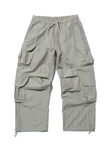 Nylon Cargo Pant - Light Gray - SUADE - Modalova