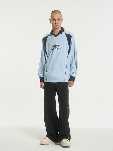 Soccer Long Sleeve T-shirt_Blue - MEA - Modalova