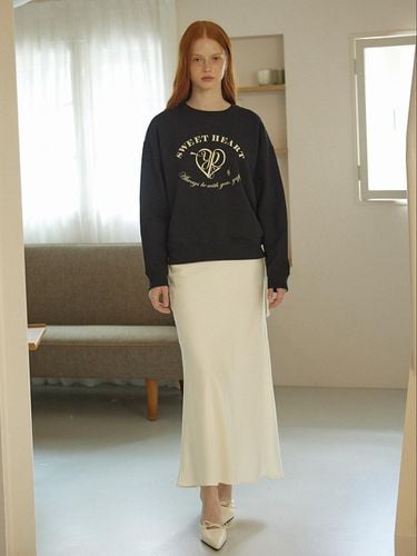 Satin Long Skirt - YUPPE - Modalova