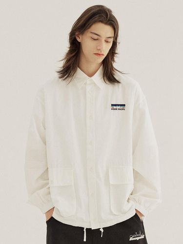 Ocean Cotton Shirt Jacket White - Ocean Pacific - Modalova