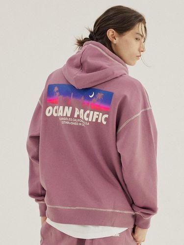 Ocean Rainbow Day Night Sweat Hoodie Light Violet - Ocean Pacific - Modalova