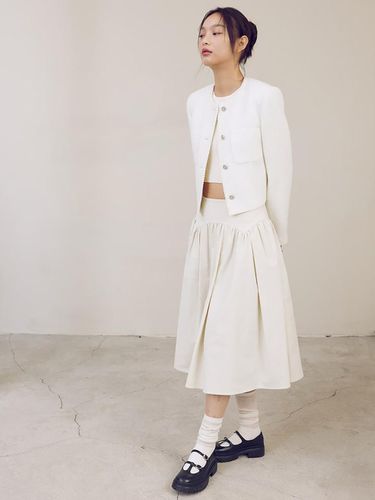 Volume Midi Skirt - kuho plus - Modalova