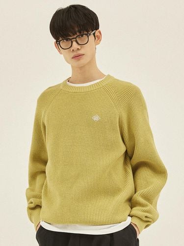 Round Pullover Knit Sweater - COMONINOZ - Modalova