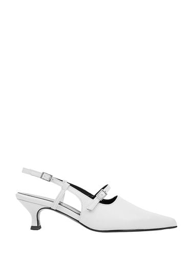 Minimal Strap Slingback_White - CERRIC - Modalova