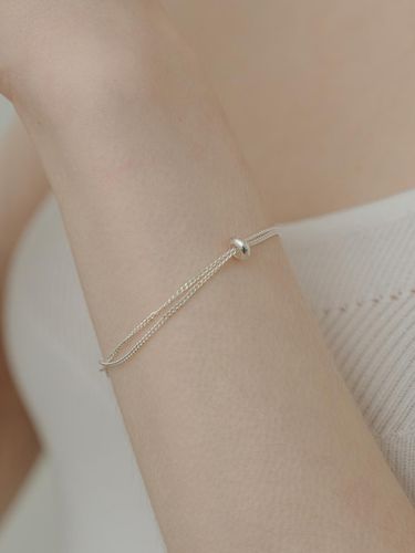 Silver925] WE017 Ball Layered Bracelet - TOU - Modalova