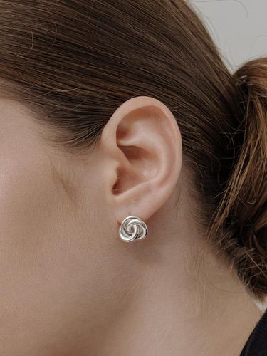 Silver925] TB021 Triple Circle Earrings - TOU - Modalova