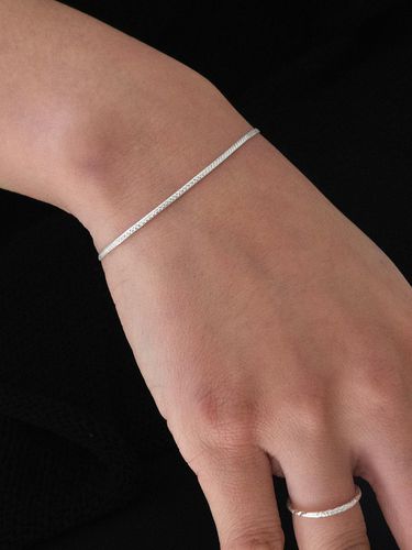 Shiny Cutting Bracelet (Silver925) - Another Layer - Modalova