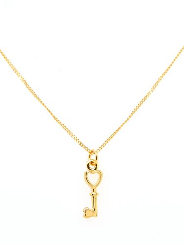 Silver925] WH002 Heart Key Necklace - TOU - Modalova