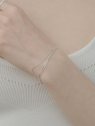 Silver925] WE016 Shine Line Bracelet - TOU - Modalova