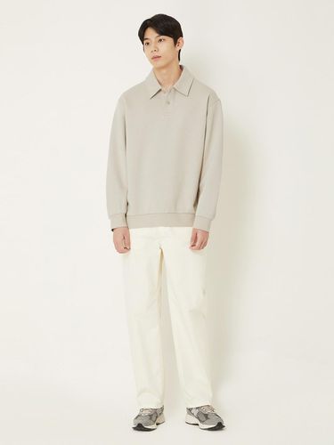 Button Collar Sweatshirt - EPIGRAM - Modalova