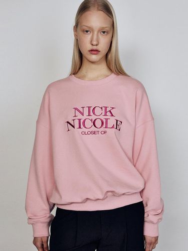 Classic Logo Soft Sweatshirt - Pink - NICK&NICOLE - Modalova