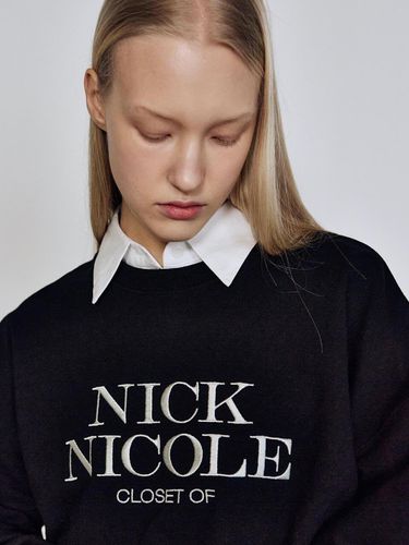 Classic Logo Soft Sweatshirt - NICK&NICOLE - Modalova