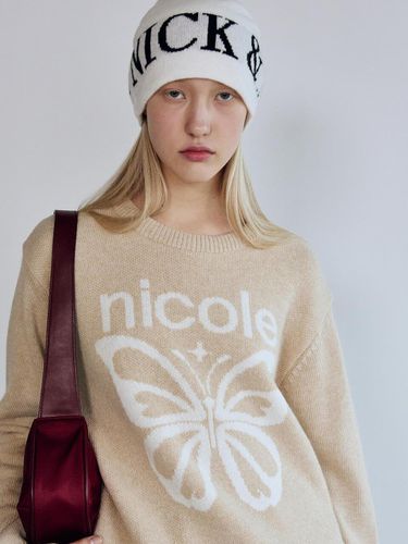 Cashmere Butterfly Bold Star Pullover - NICK&NICOLE - Modalova