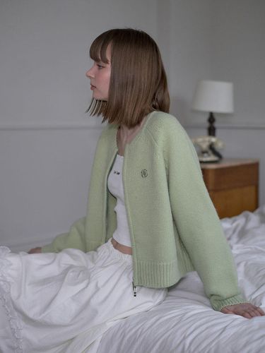 Two-way Wool Knit Cardigan - Rosefrantz - Modalova